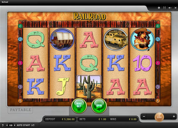 Screenshot von Rail Road bei Casino Kaiser