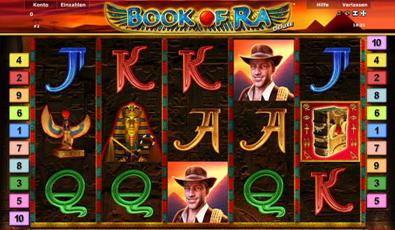 Screenshot von Book of Ra