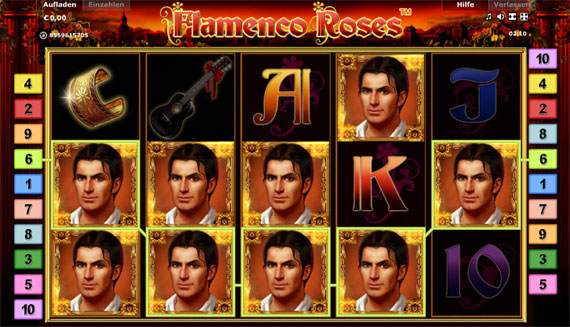 Screenshot der El Torero Alternative Flamenco Roses