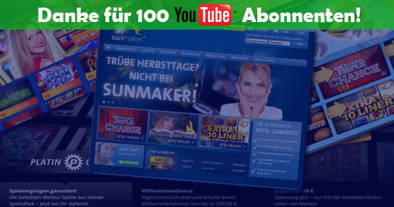 100 Youtube-Abonnenten Special